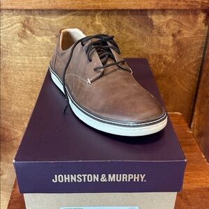 Johnston & Murphy Men's Brown Oxford Shoes